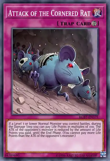 Edison Rulings for Attack of the Cornered Rat